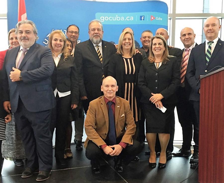 El ministro cubano de Turismo, Manuel Marrero, desarrolla una amplia agenda de actividades en la nación norteña principal emisor de viajeros a la Isla.