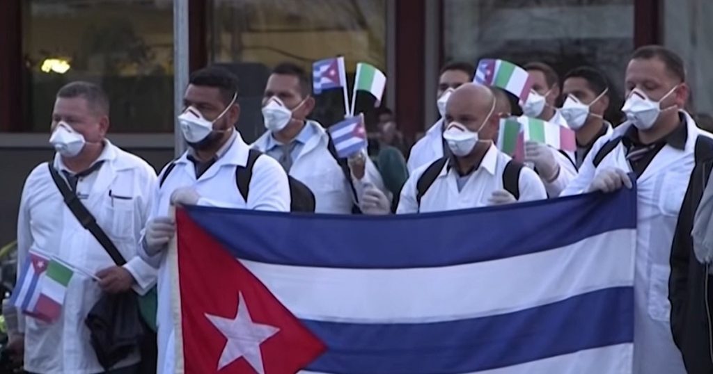 Desde su arribo a Turín, para la brigada, que forma parte del Contingente Internacional Henry Reeve, no faltaron las muestras de agradecimiento de residentes en esa región, al norte del país.