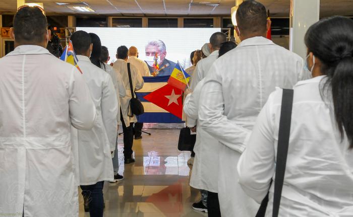 Estamos aplastando las intenciones del imperio de desacreditar la labor solidaria y ejemplar de las brigadas médicas cubanas
